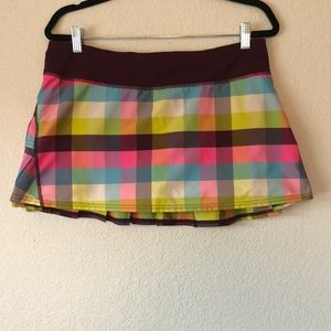 SOLD -Lululemon Pacesetter Skort  - sz 10